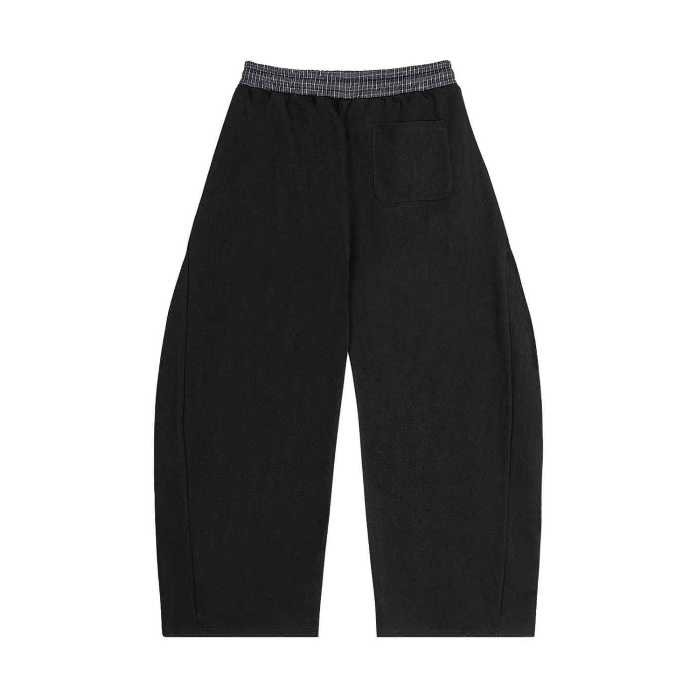 Vtz Plaid Waistband Barrel Sweatpants