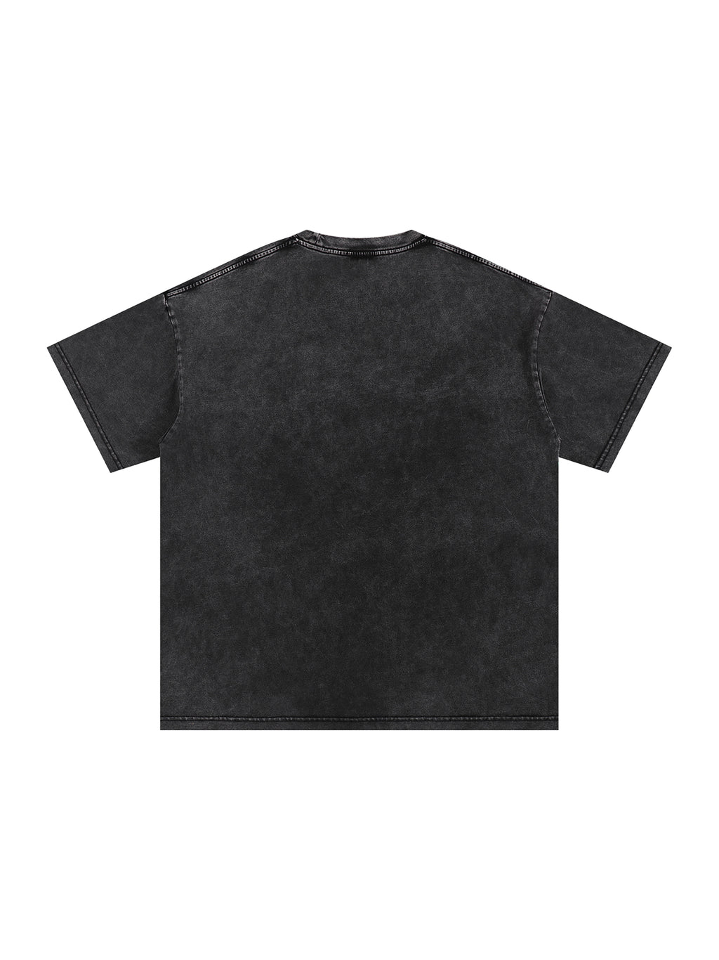 black Vtz washed tee