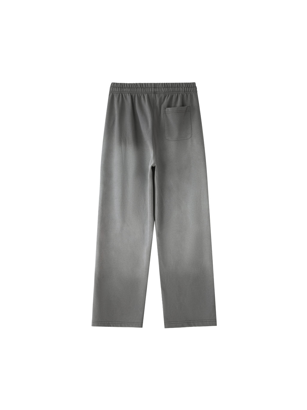 Vintage Washed Gradient Straight-Leg Sweatpants